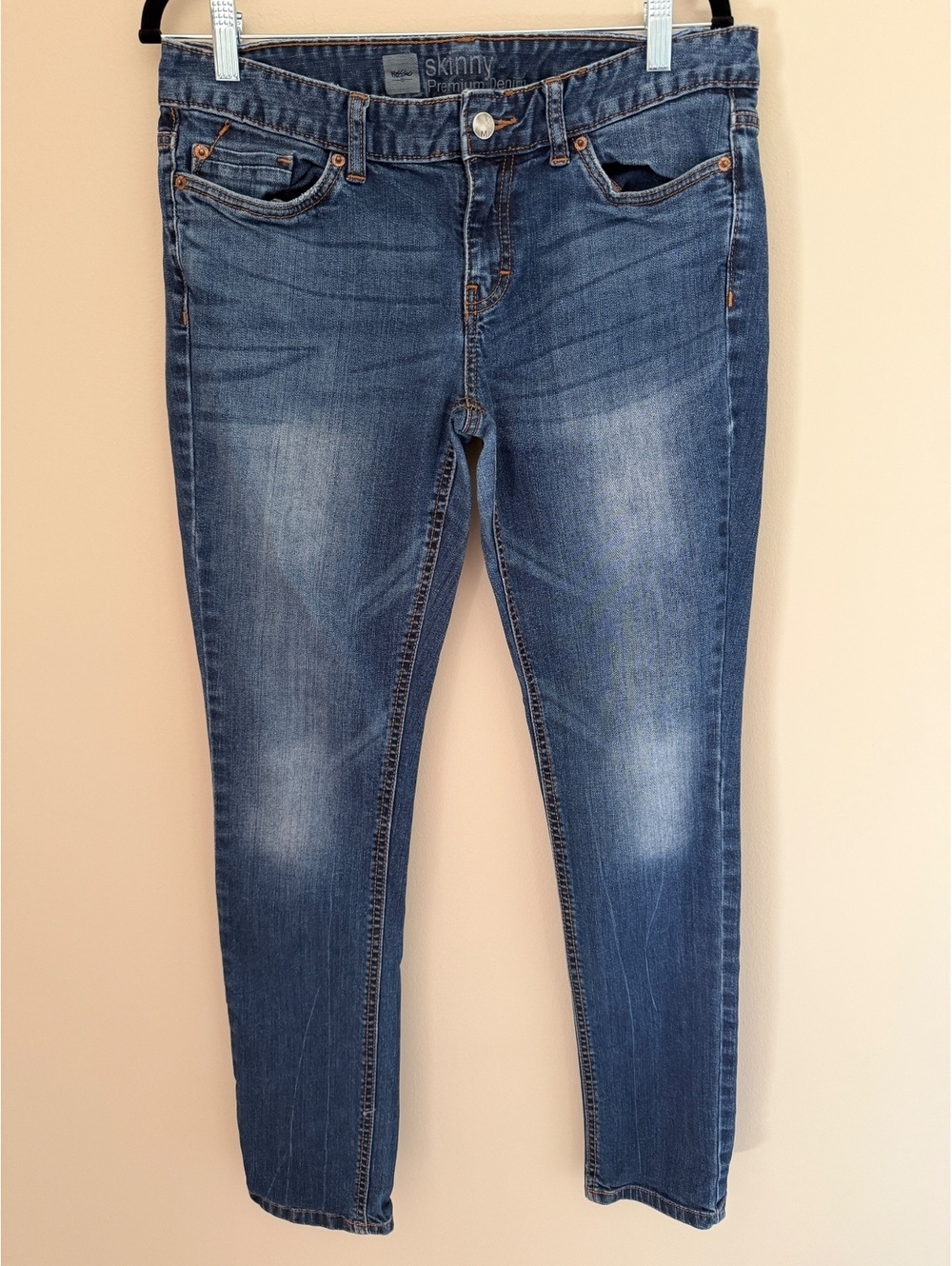 8S Mossimo lower rise skinny jeans